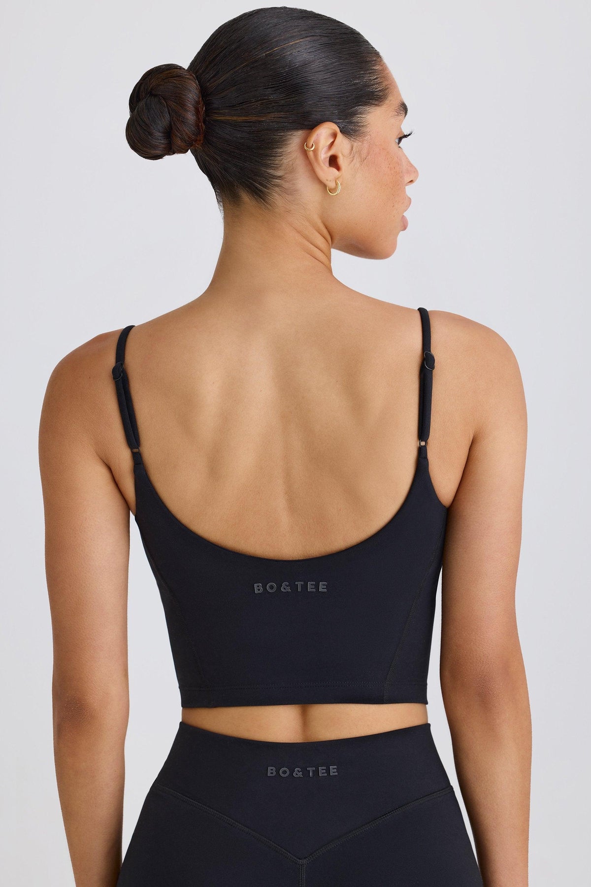 Soft Active Tank Top In Black
