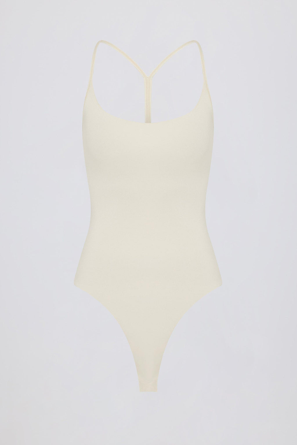 Cut-out Bodysuit In Oat