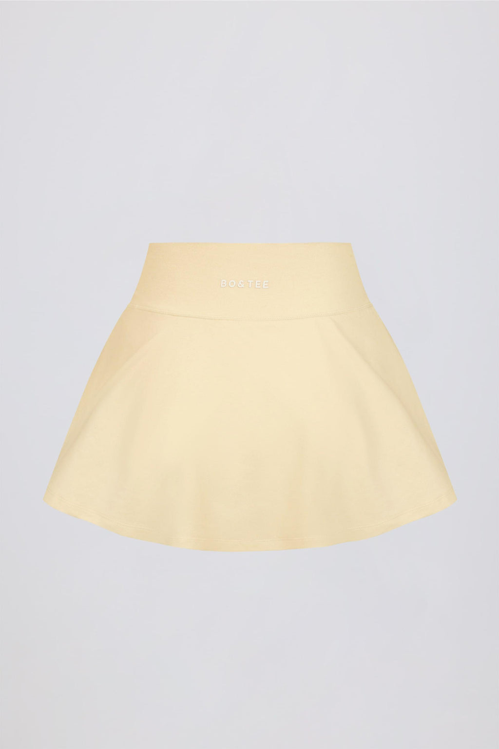 Soft Active Mini Skort In Lemon Marl