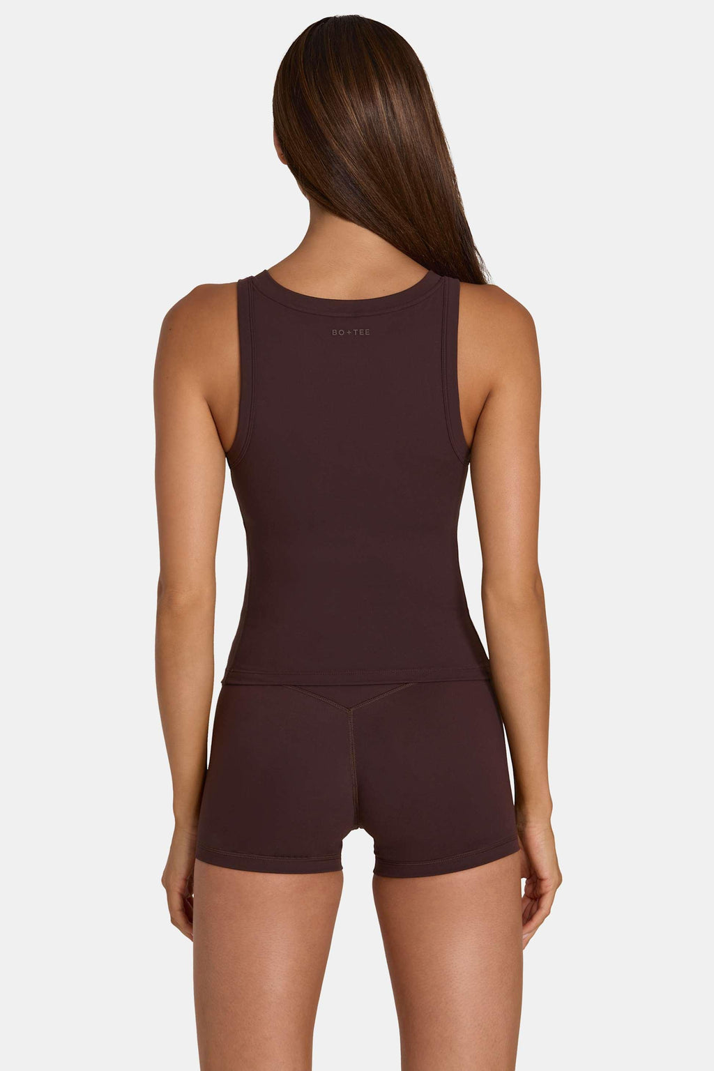 Soft Active Tank Top In Espresso