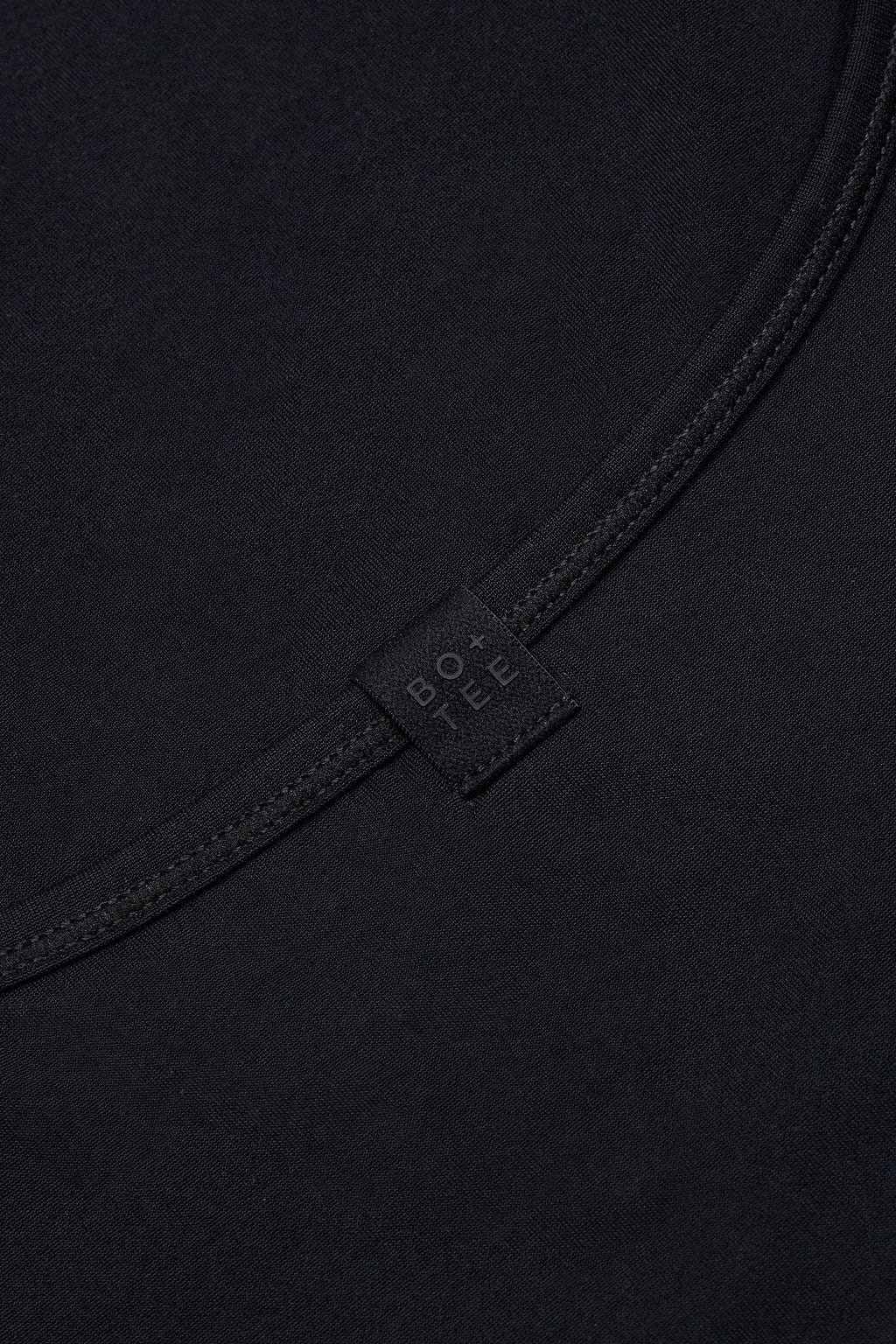 Cross-back Tank Top In Black