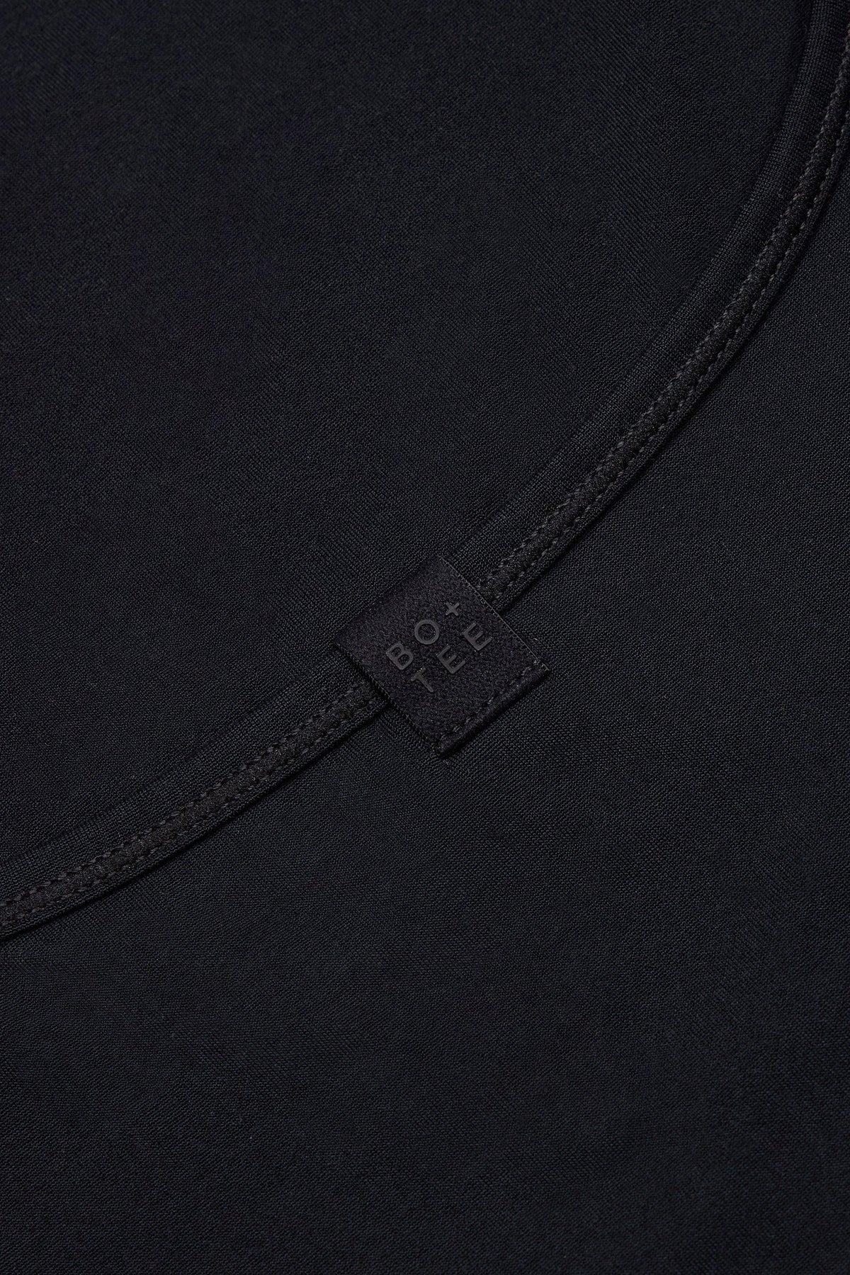 Cross-back Tank Top In Black