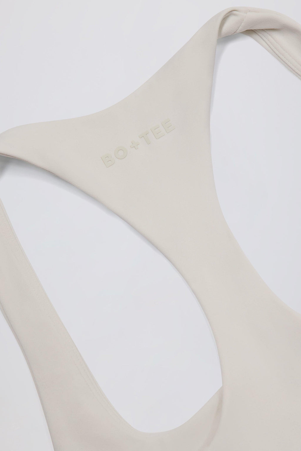 Soft Active Racerback Tank Top In Oat