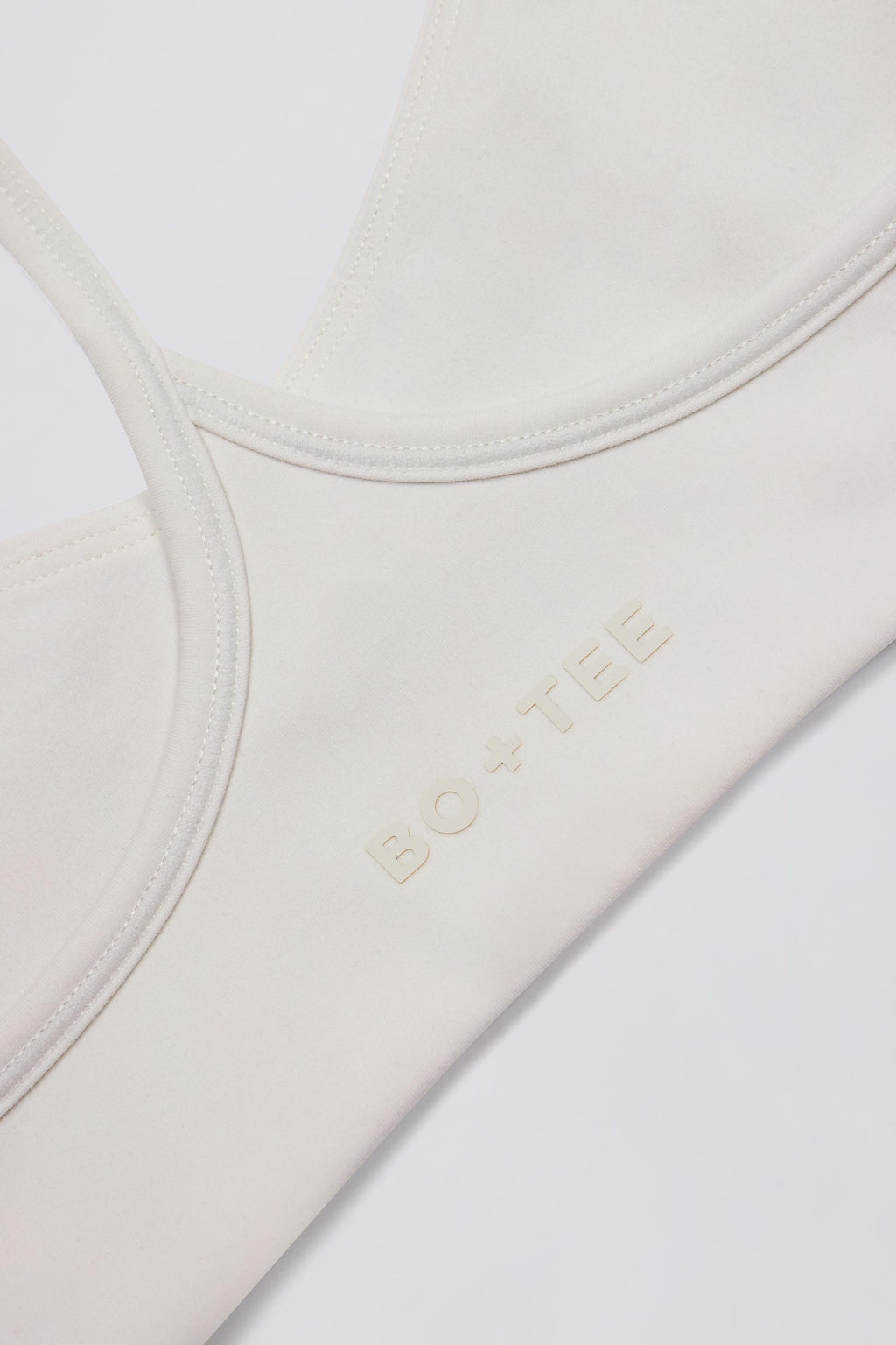 Soft Active Racerback Sports Bra In Oat
