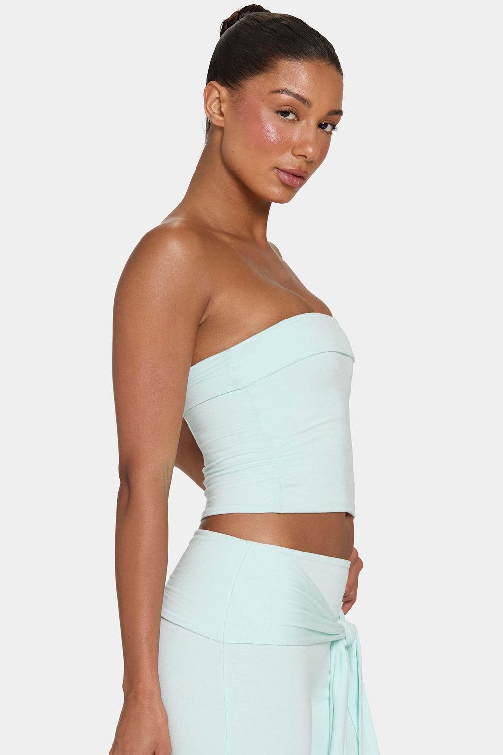 버터클라우드™ 페퍼민트 컬러 튜브 탑