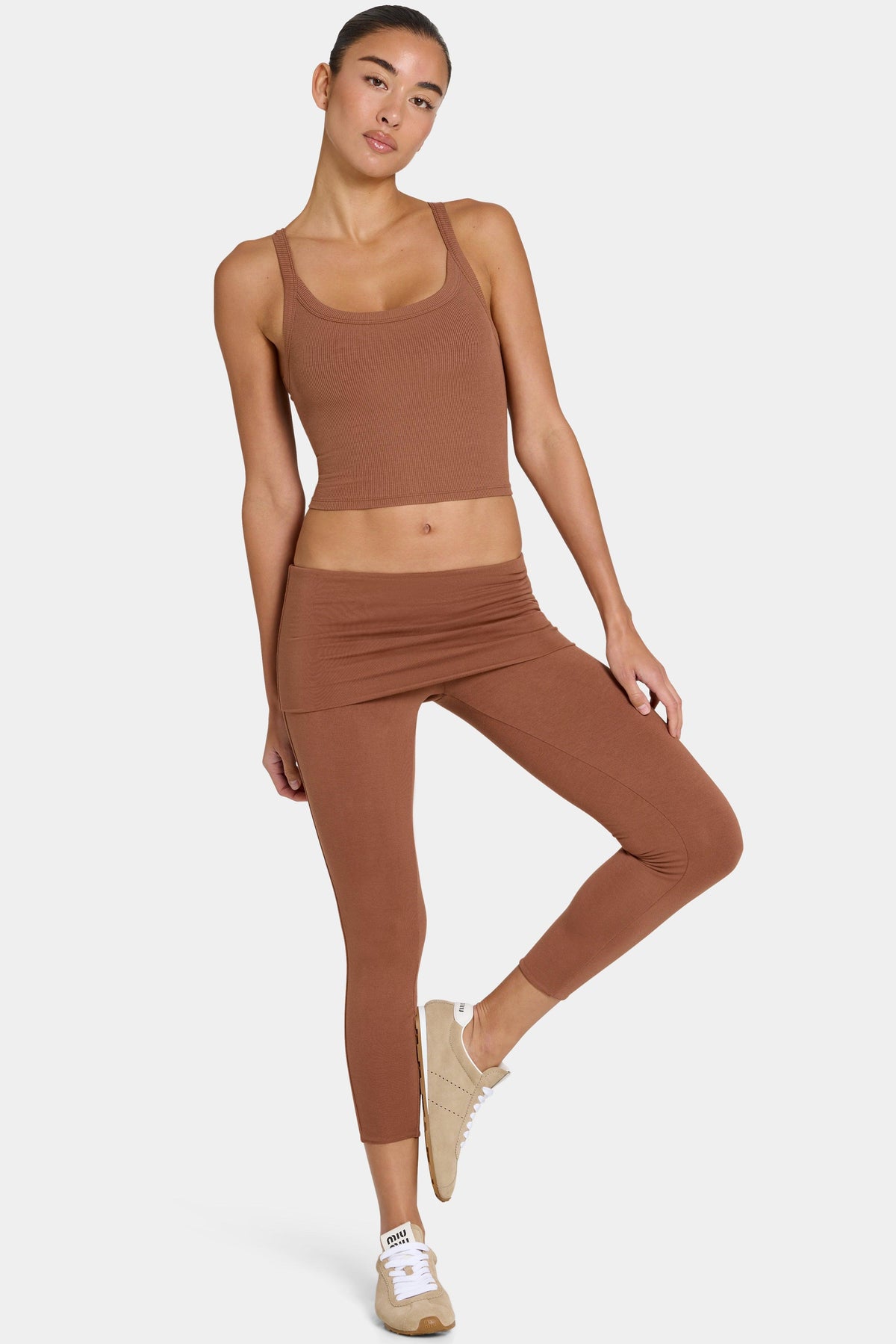 Buttercloud™ 코코아 컬러 7/8 레깅스