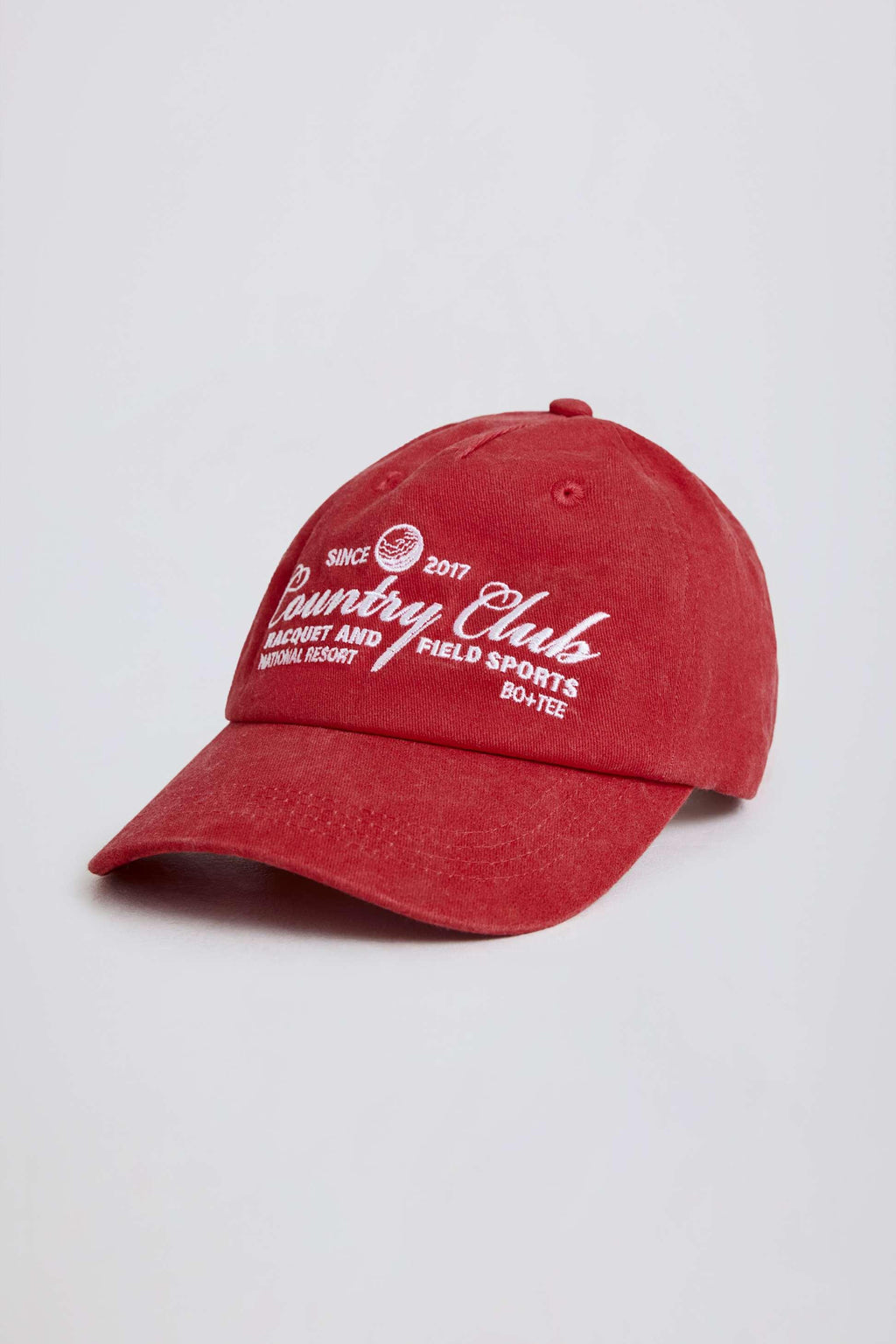 다크 레드 야구 모자
