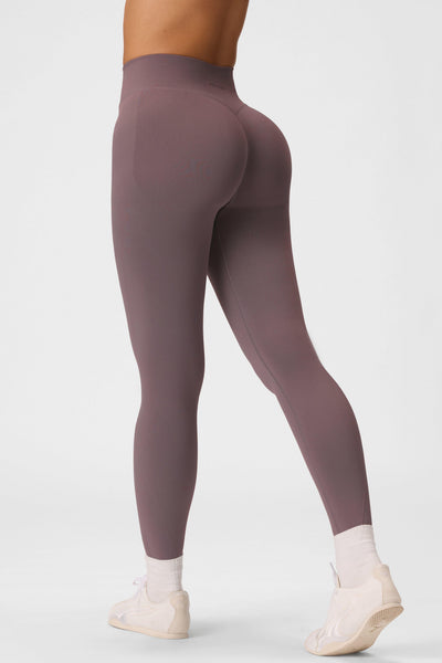 Seamless Full-length Leggings In Stone