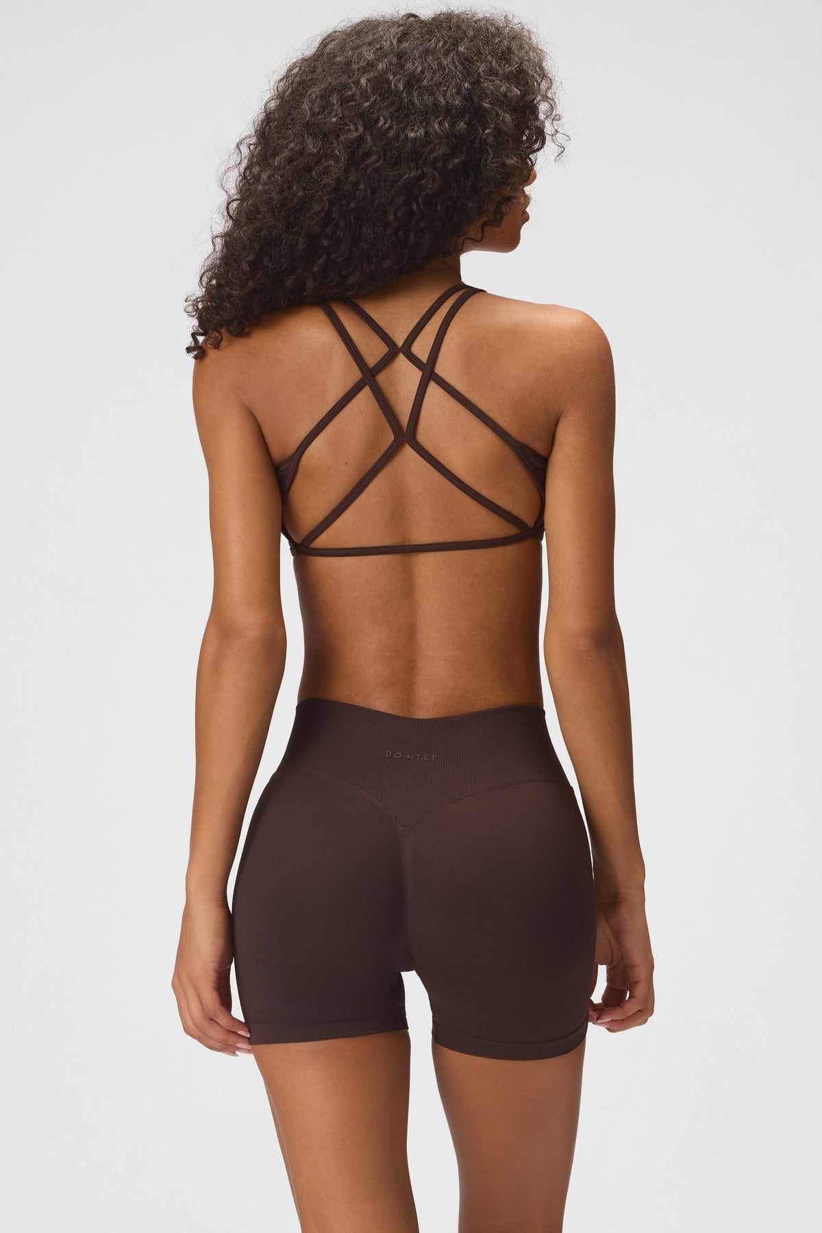 Seamless Shorts In Espresso