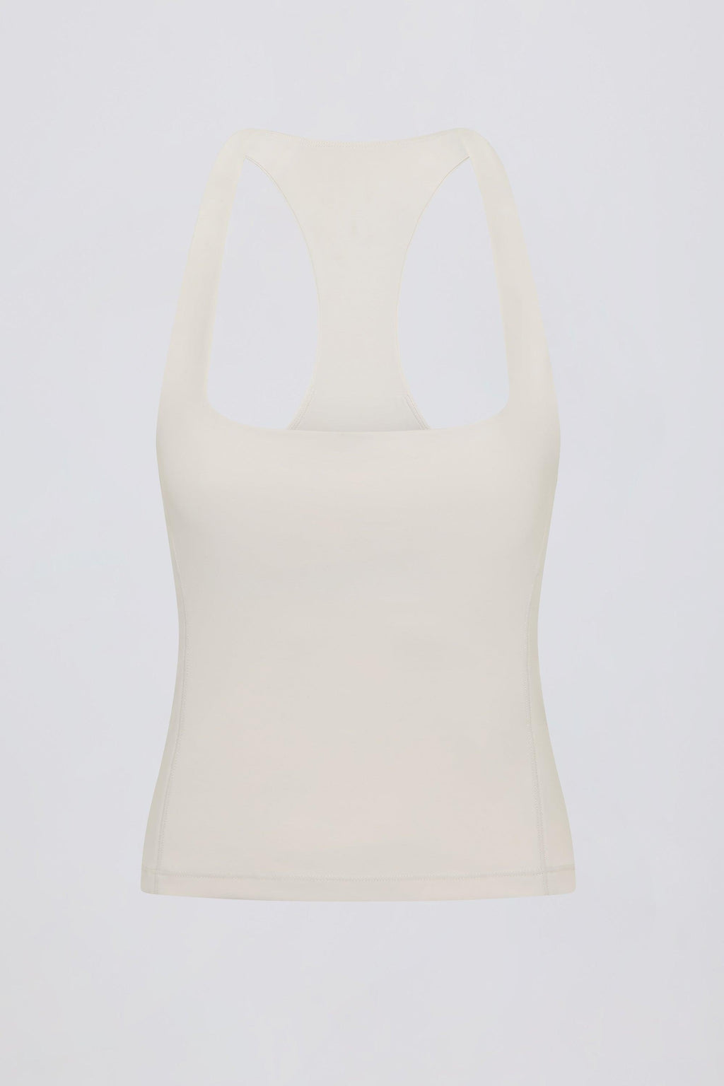 Soft Active Racerback Tank Top In Oat