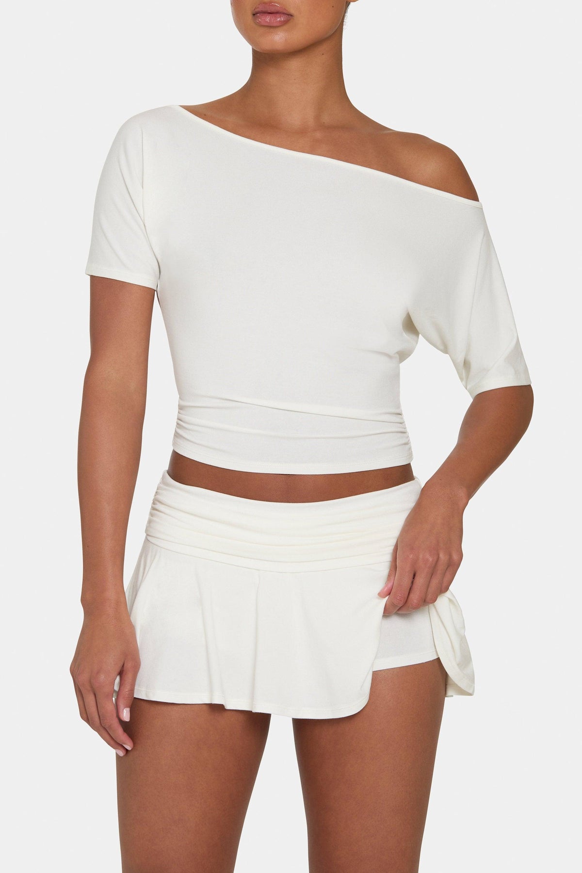 Buttercloud™ Mini Skort In Coconut