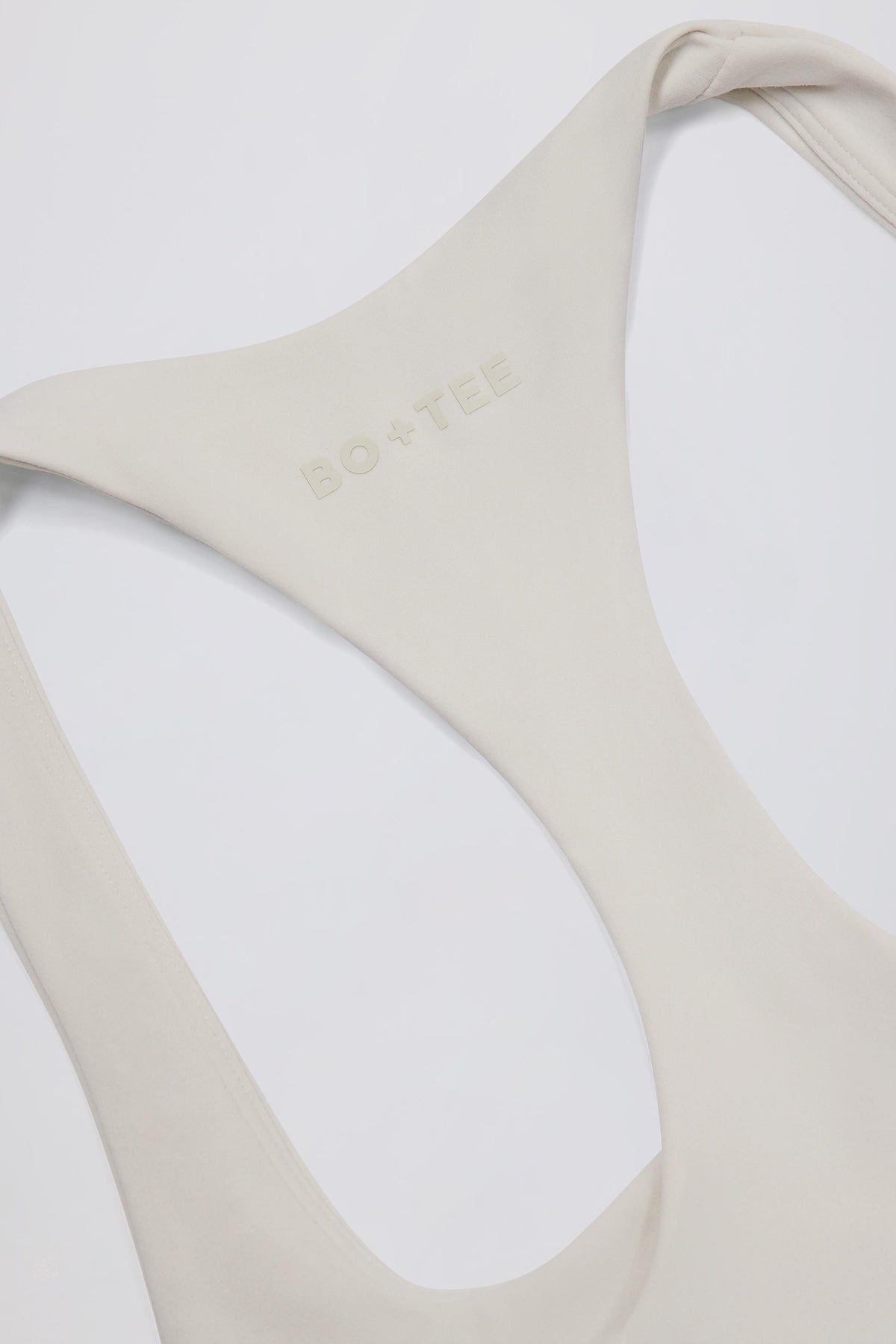 Soft Active Racerback Tank Top In Oat