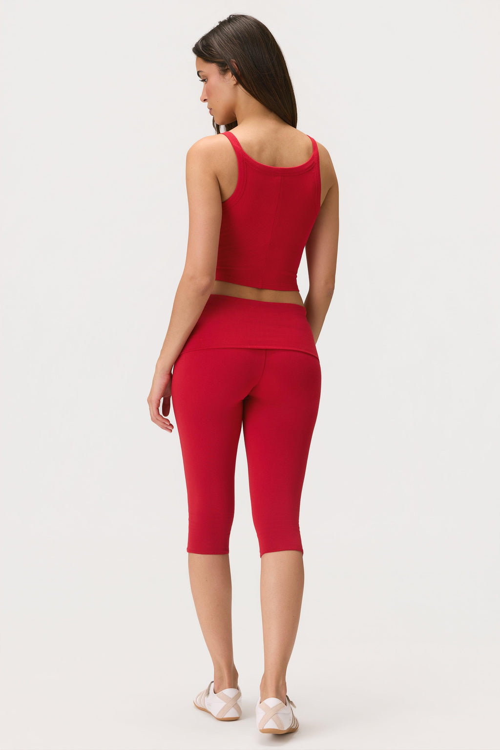 Buttercloud™ Capri Leggings In Chilli