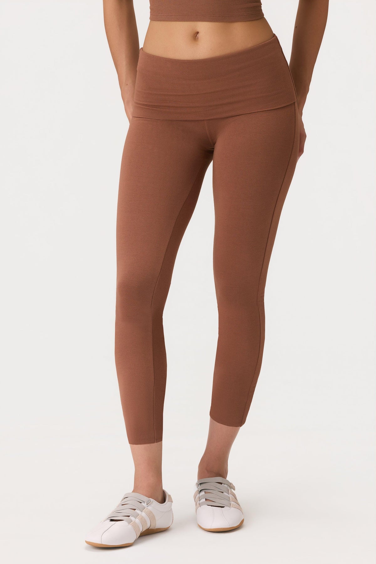 Buttercloud™ 7/8 Leggings In Cocoa