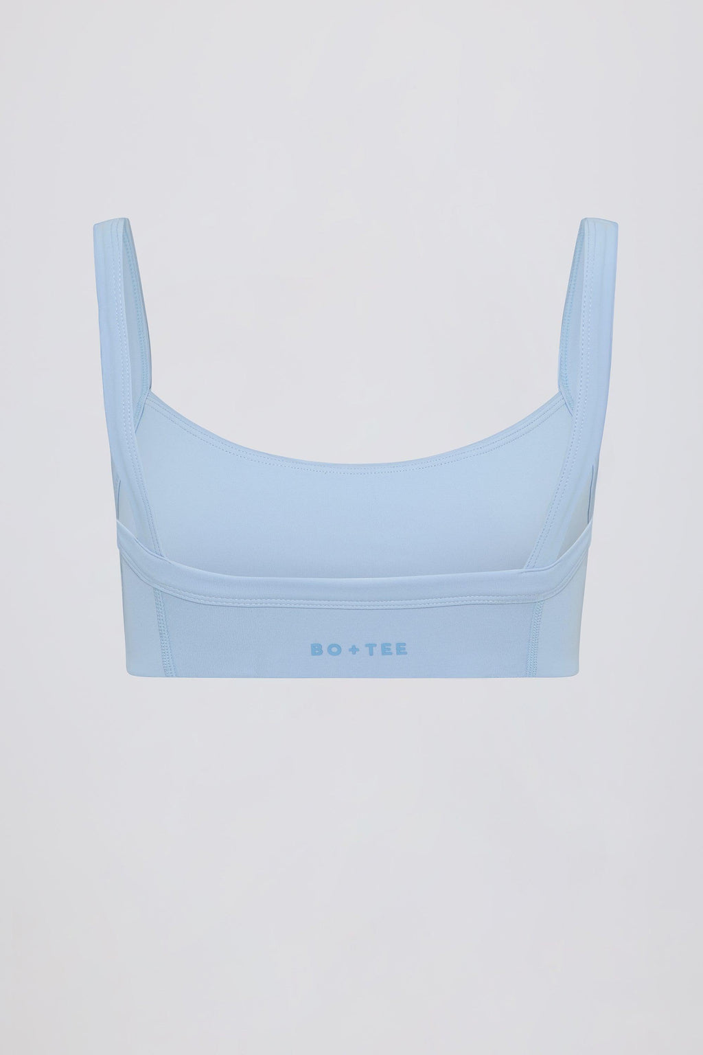 Soft Active Seam-detail Sports Bra In Sky