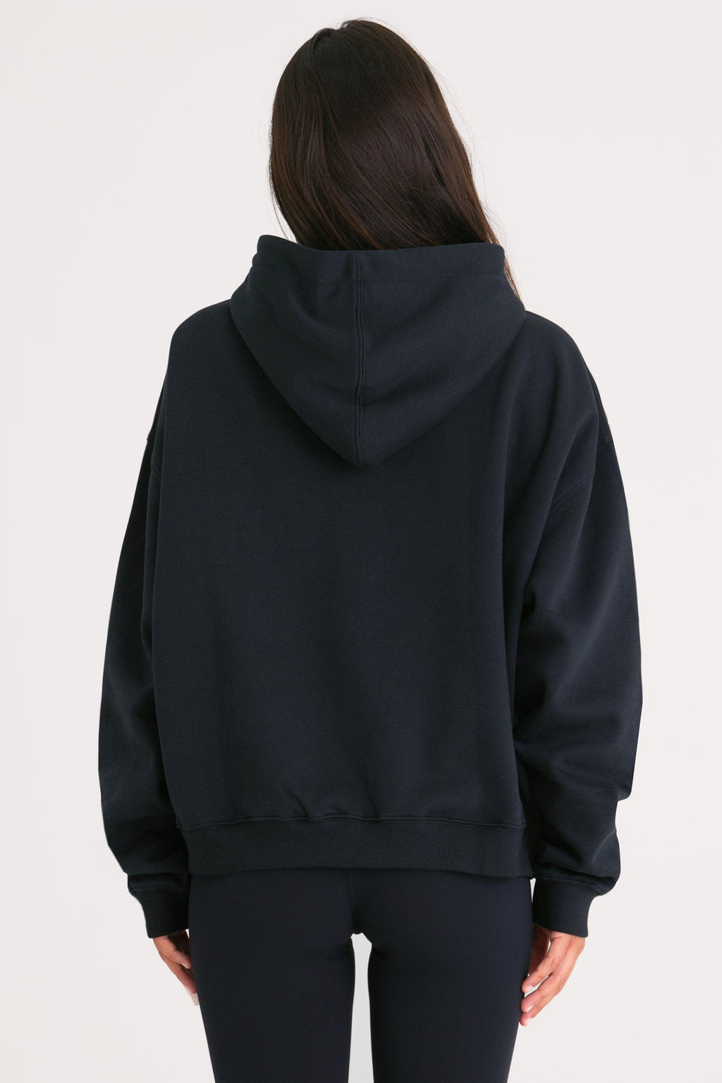 오버사이즈 후디 블랙