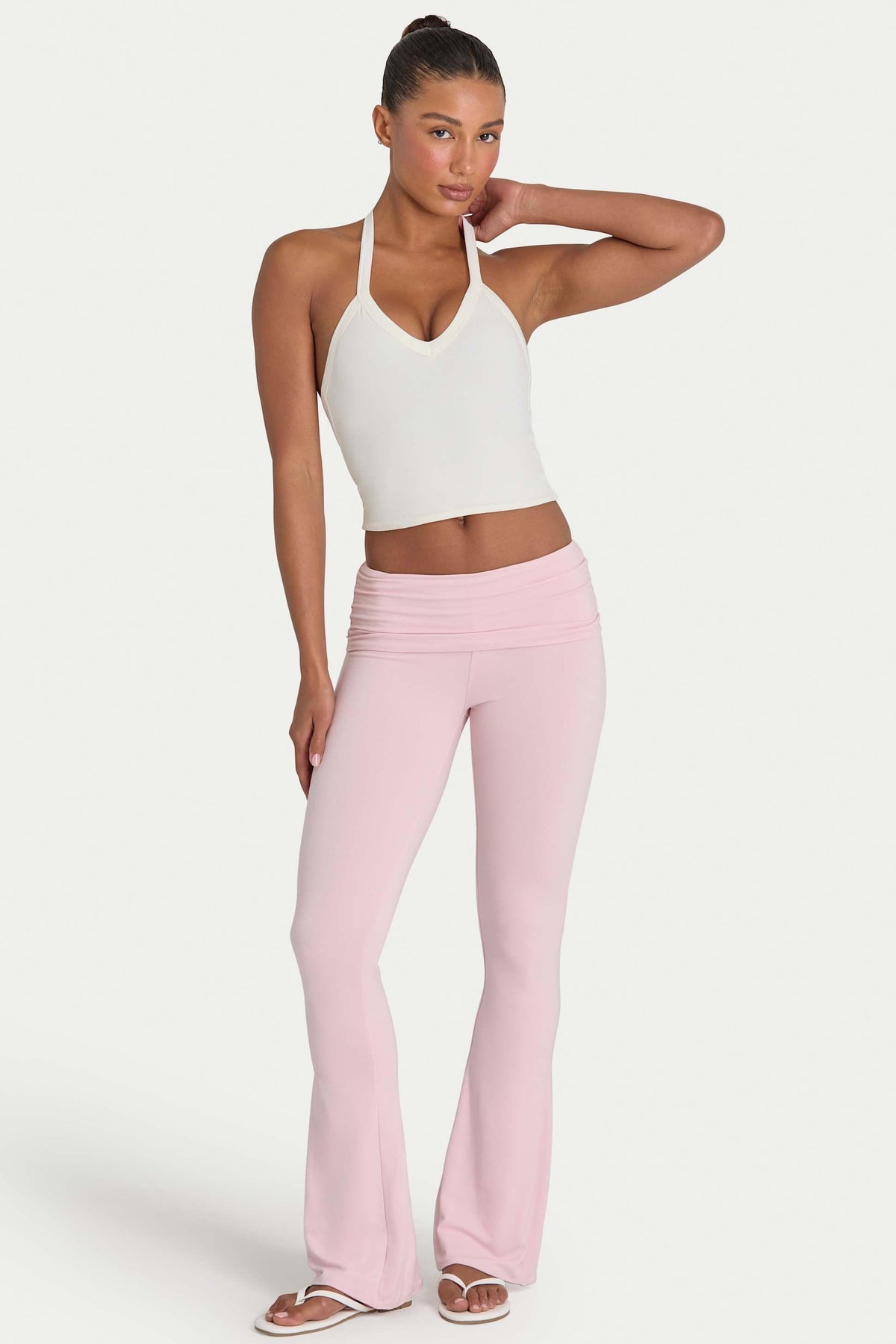 Buttercloud™ Crop Tank Top In Coconut