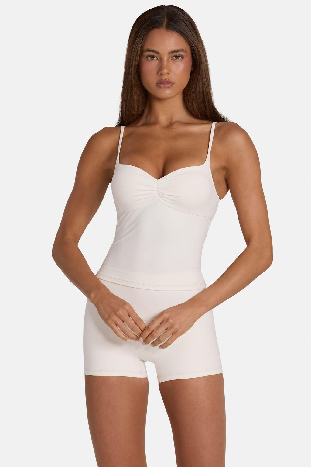 Soft Active Tank Top In Coconut