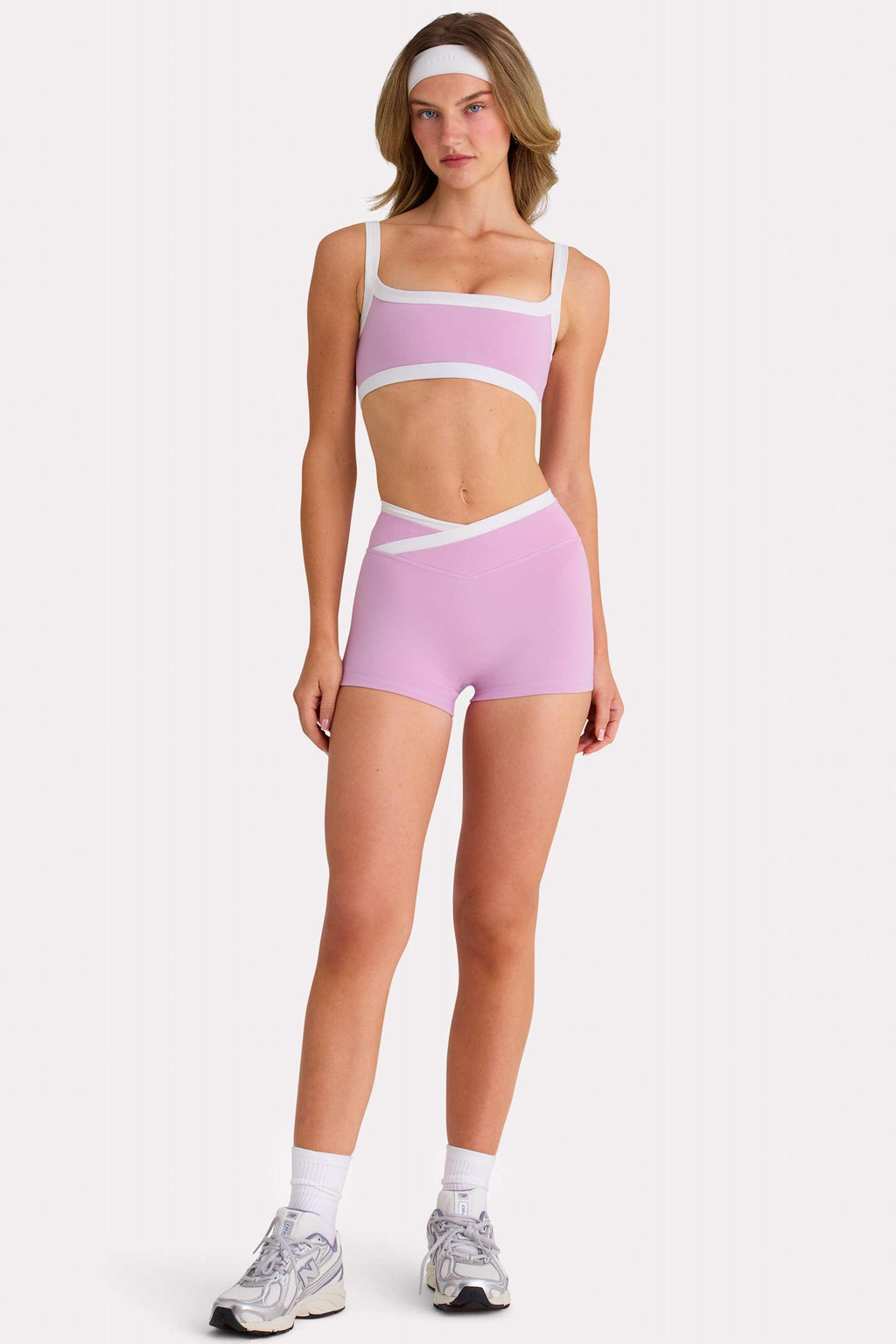 Soft Active Shorts In Sweet Pink