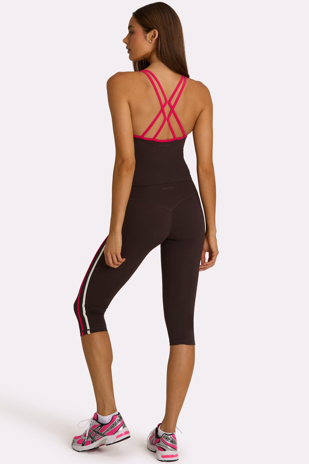 Soft Active Capri Leggings In Truffle